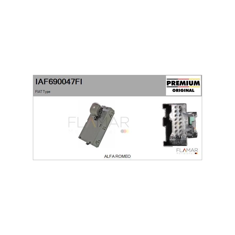 FLAMAR IAF690047FI Interruptor, elevalunas - 1