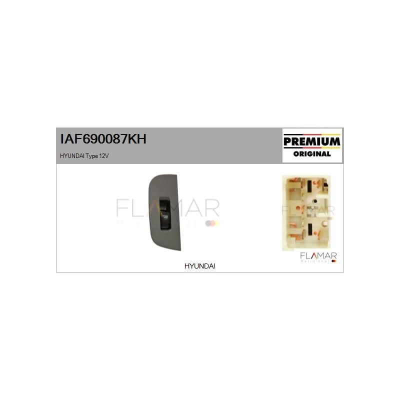 FLAMAR IAF690087KH Interruptor, elevalunas - 1
