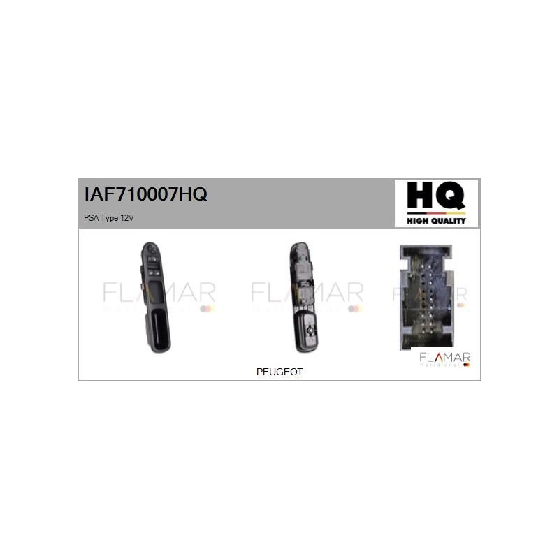 FLAMAR IAF710007HQ Interruptor, elevalunas - 1