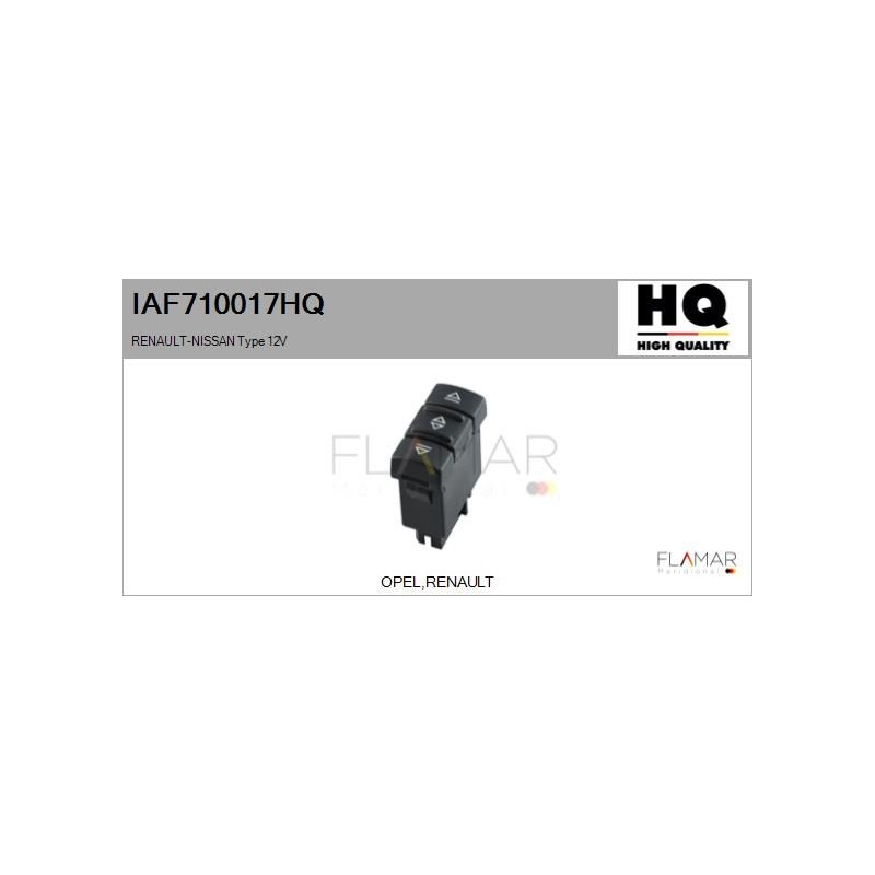 FLAMAR IAF710017HQ Interruptor, elevalunas - 1