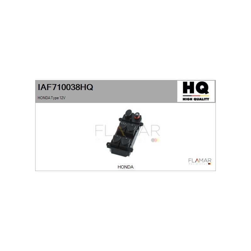 FLAMAR IAF710038HQ Interruptor, elevalunas - 1