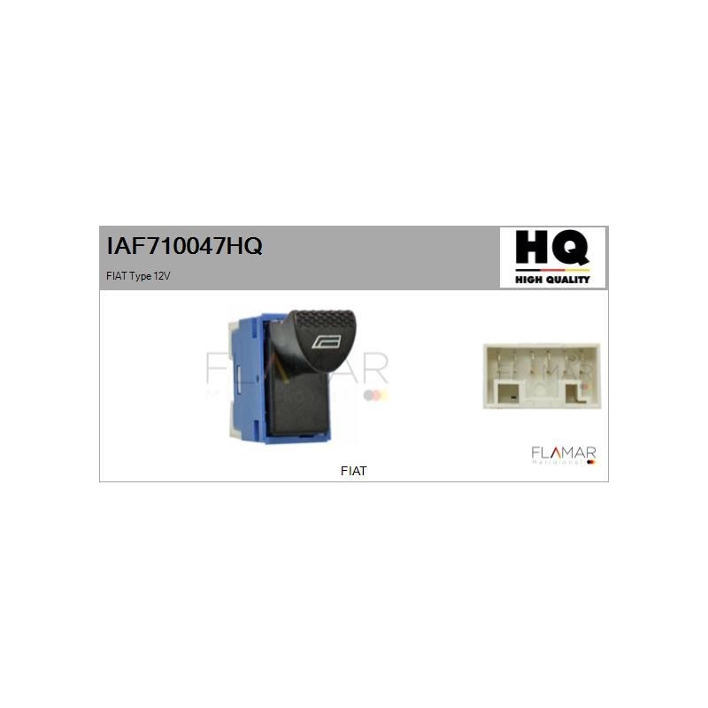FLAMAR IAF710047HQ Interruptor, elevalunas - 1