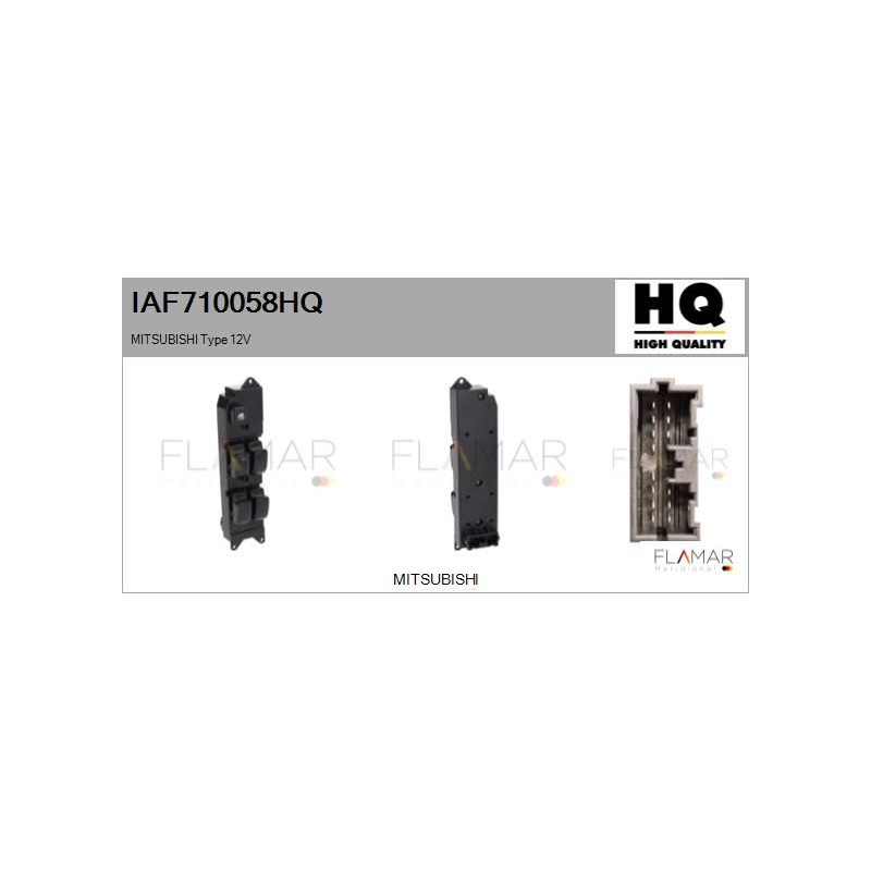 FLAMAR IAF710058HQ Interruptor, elevalunas - 1