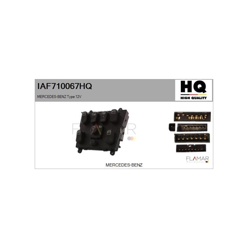 FLAMAR IAF710067HQ Interruptor, elevalunas - 1
