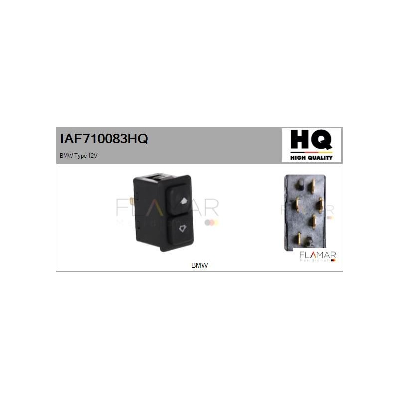 FLAMAR IAF710083HQ Interruptor, elevalunas - 1