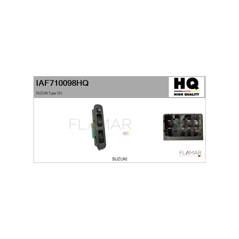 FLAMAR IAF710098HQ Interruptor, elevalunas - 1