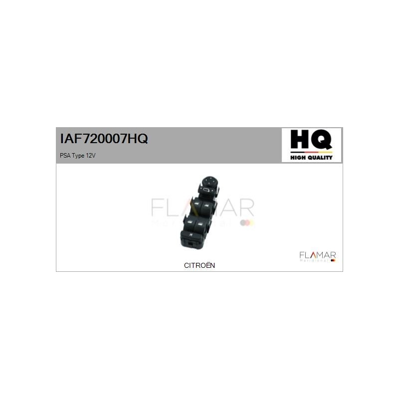 FLAMAR IAF720007HQ Interruptor, elevalunas - 1