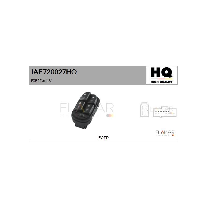 FLAMAR IAF720027HQ Interruptor, elevalunas - 1