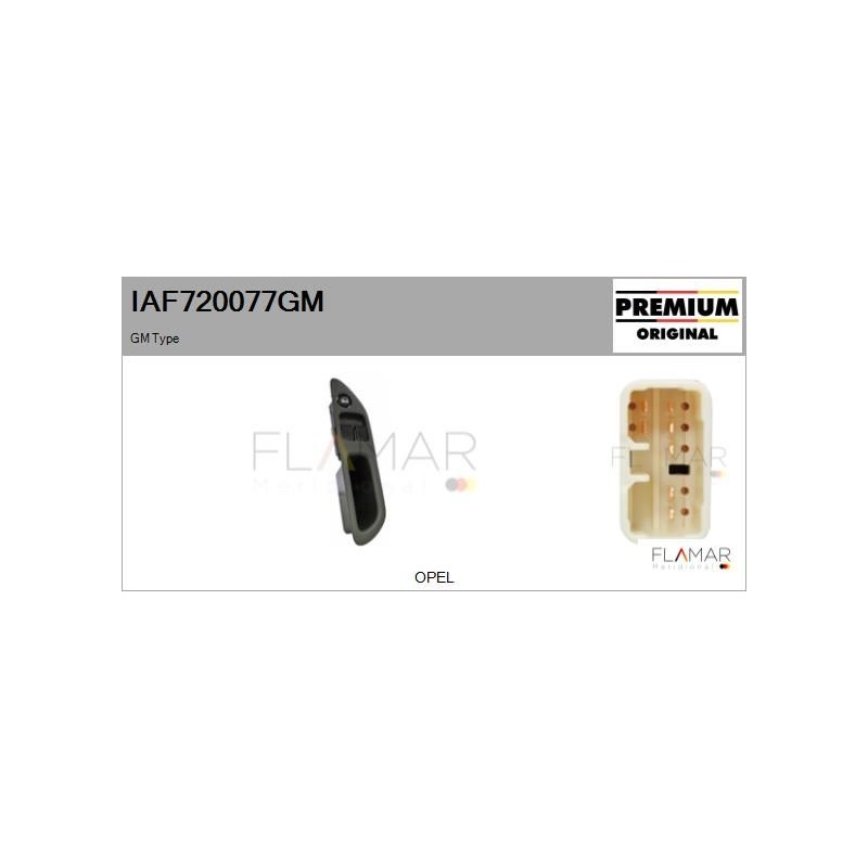 FLAMAR IAF720077GM Interruptor, elevalunas - 1