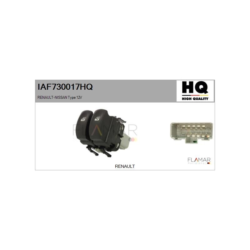 FLAMAR IAF730017HQ Interruptor, elevalunas - 1