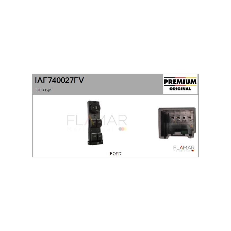 FLAMAR IAF740027FV Interruptor, elevalunas - 1