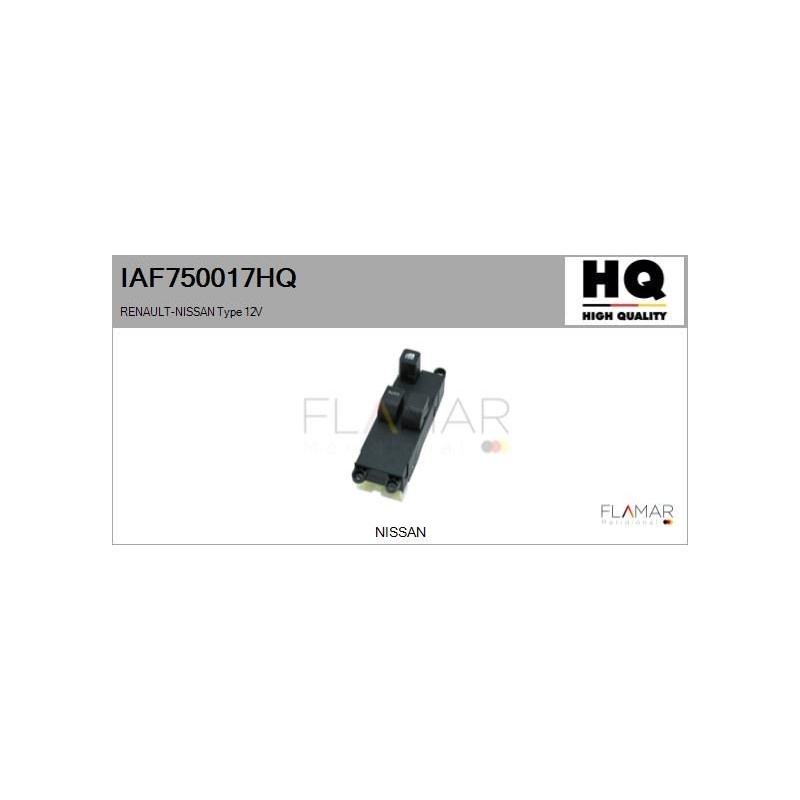FLAMAR IAF750017HQ Interruptor, elevalunas - 1