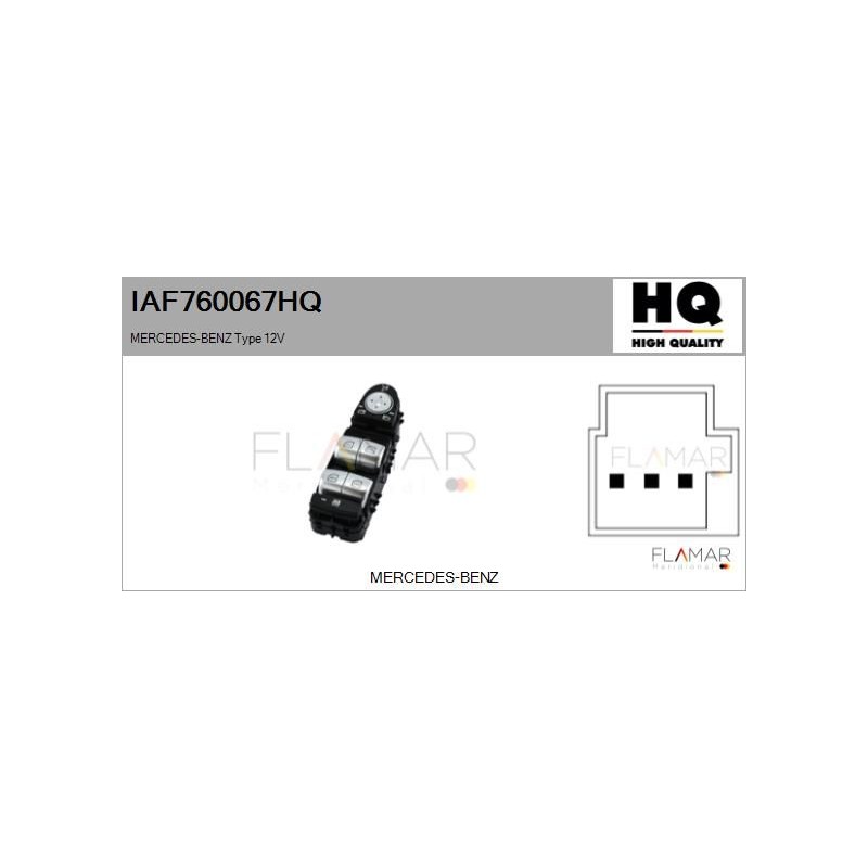 FLAMAR IAF760067HQ Interruptor, elevalunas - 1