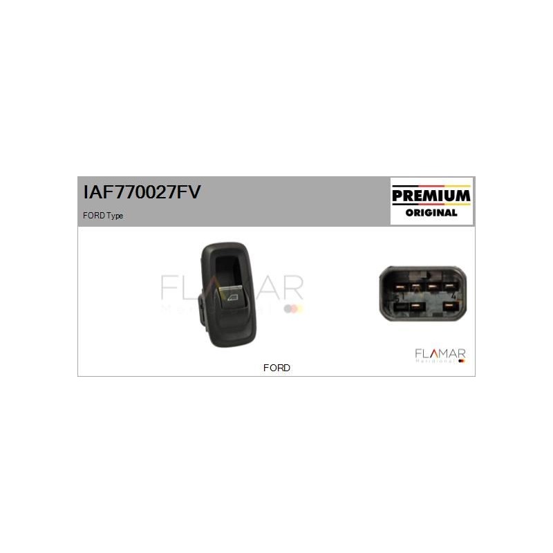 FLAMAR IAF770027FV Interruptor, elevalunas - 1