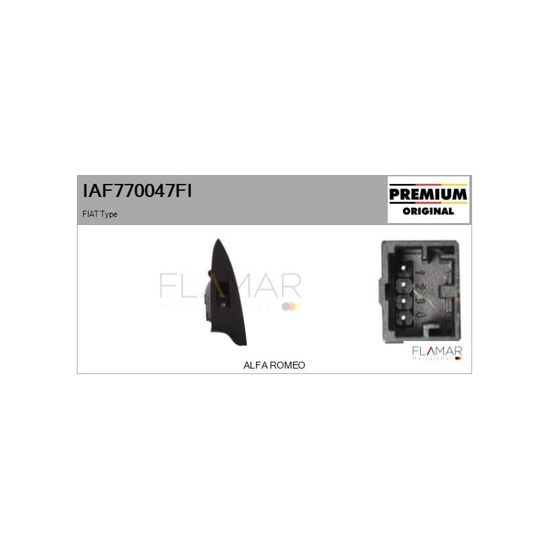 FLAMAR IAF770047FI Interruptor, elevalunas - 1