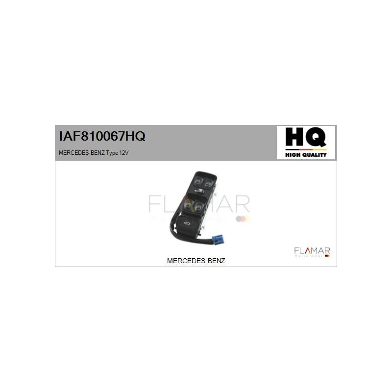 FLAMAR IAF810067HQ Interruptor, elevalunas - 1