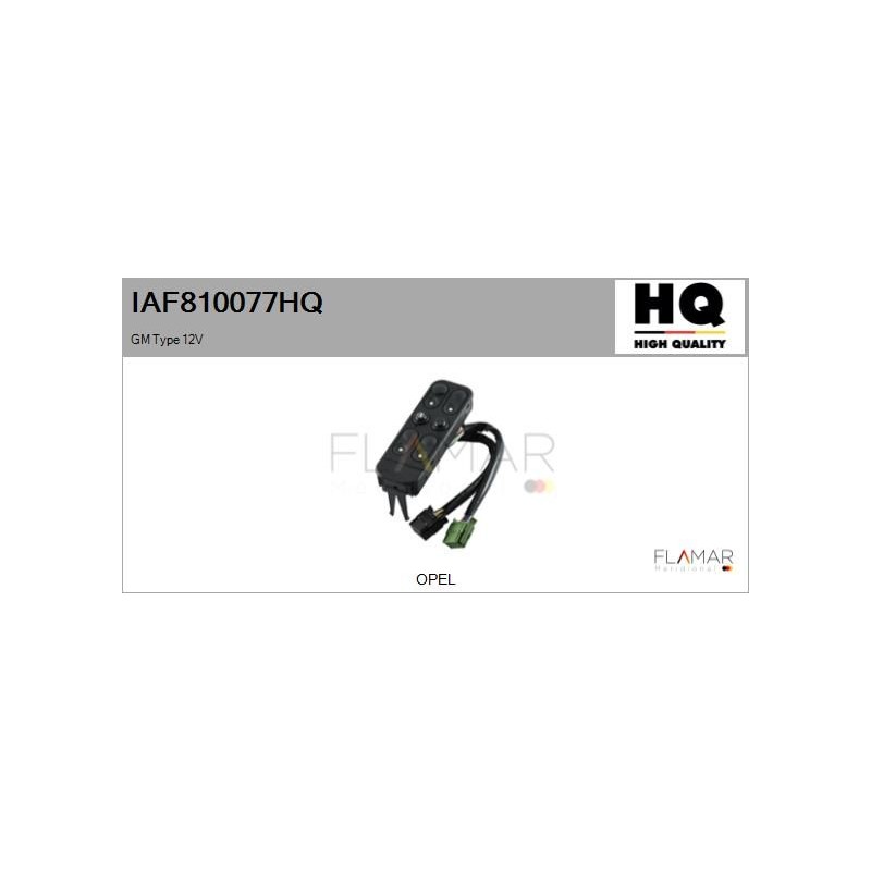 FLAMAR IAF810077HQ Interruptor, elevalunas - 1