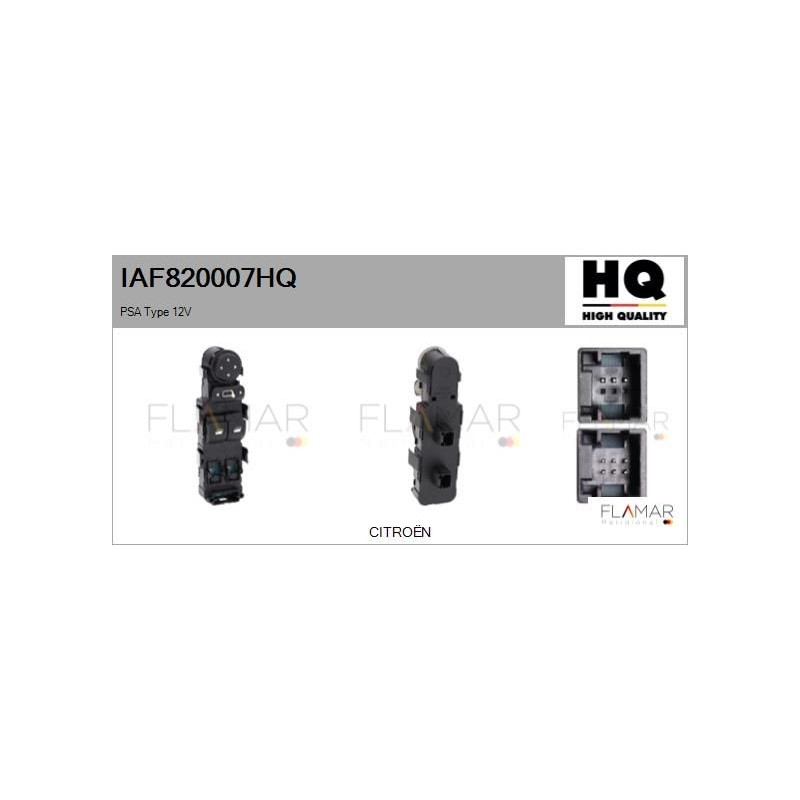 FLAMAR IAF820007HQ Interruptor, elevalunas - 1