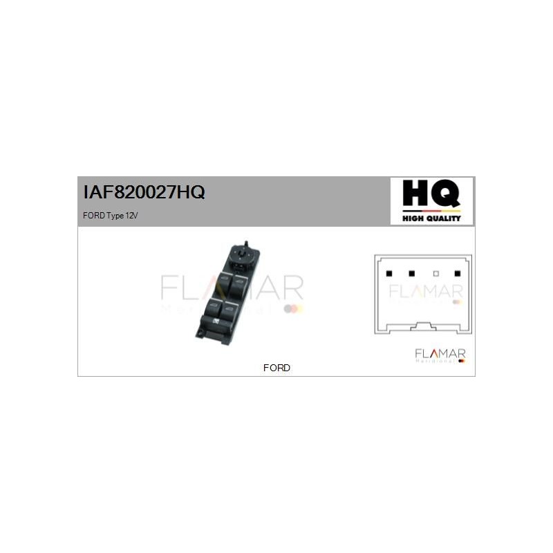 FLAMAR IAF820027HQ Interruptor, elevalunas - 1