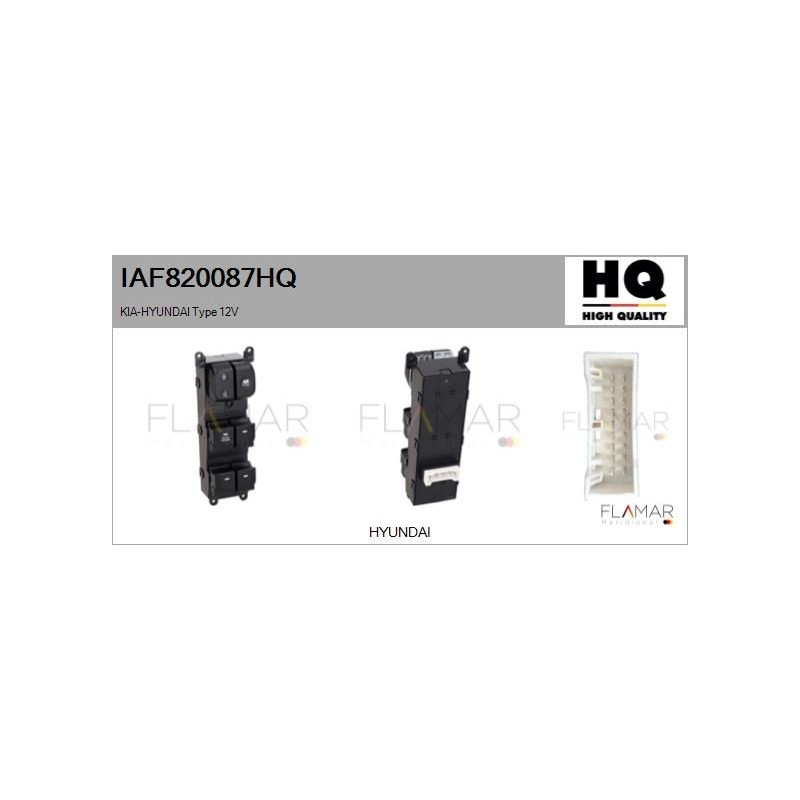FLAMAR IAF820087HQ Interruptor, elevalunas - 1