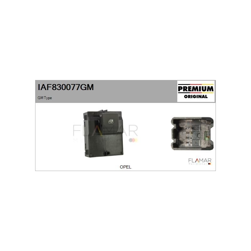 FLAMAR IAF830077GM Interruptor, elevalunas - 1