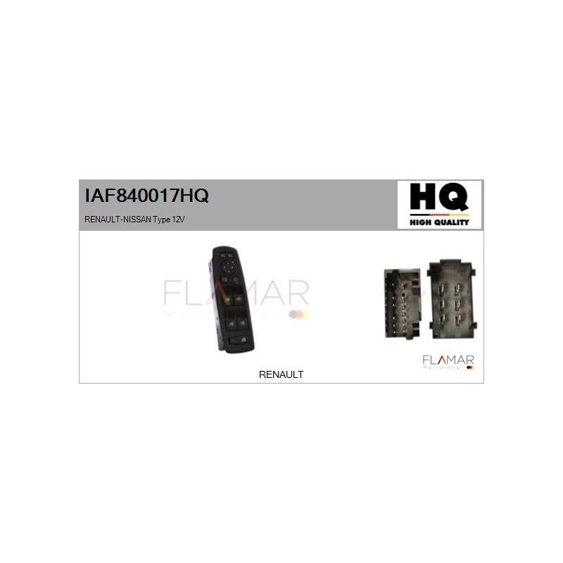 FLAMAR IAF840017HQ Interruptor, elevalunas - 1