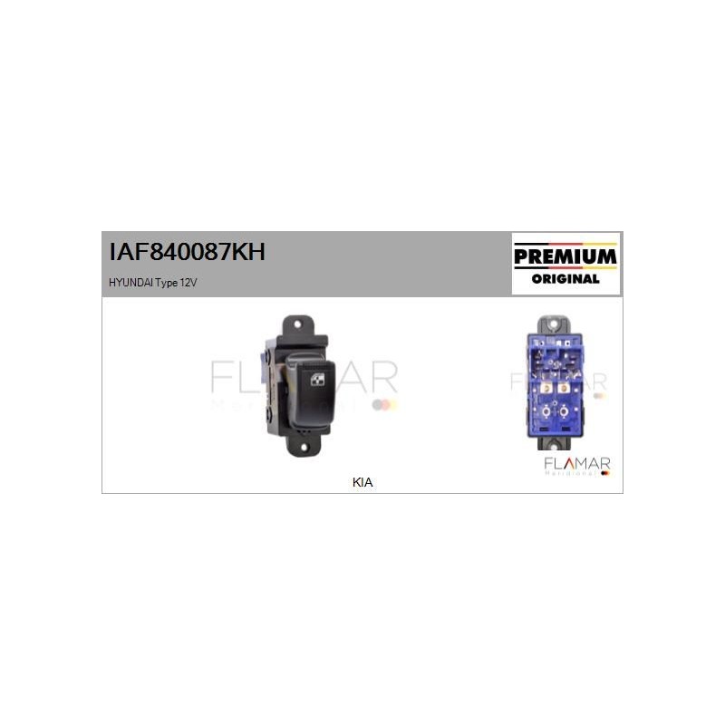 FLAMAR IAF840087KH Interruptor, elevalunas - 1