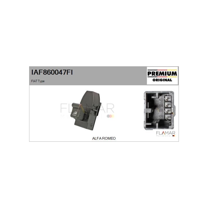 FLAMAR IAF860047FI Interruptor, elevalunas - 1