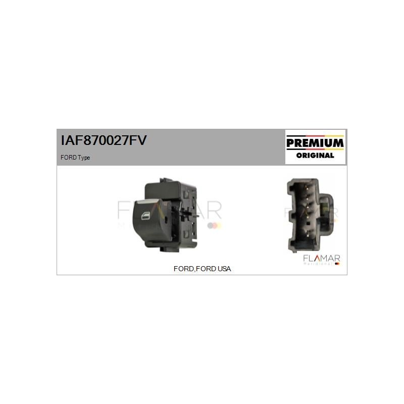 FLAMAR IAF870027FV Interruptor, elevalunas - 1