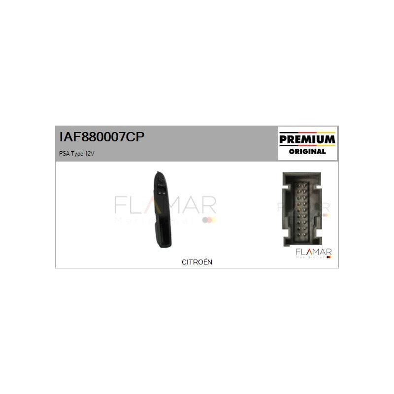 FLAMAR IAF880007CP Interruptor, elevalunas - 1