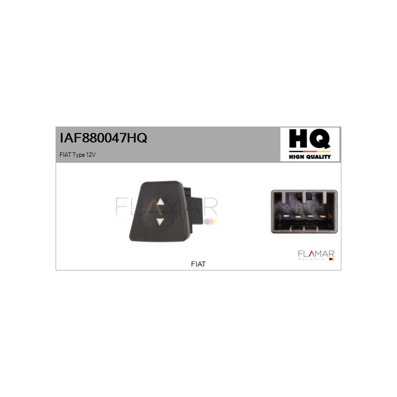 FLAMAR IAF880047HQ Interruptor, elevalunas - 1