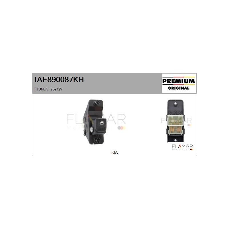 FLAMAR IAF890087KH Interruptor, elevalunas - 1