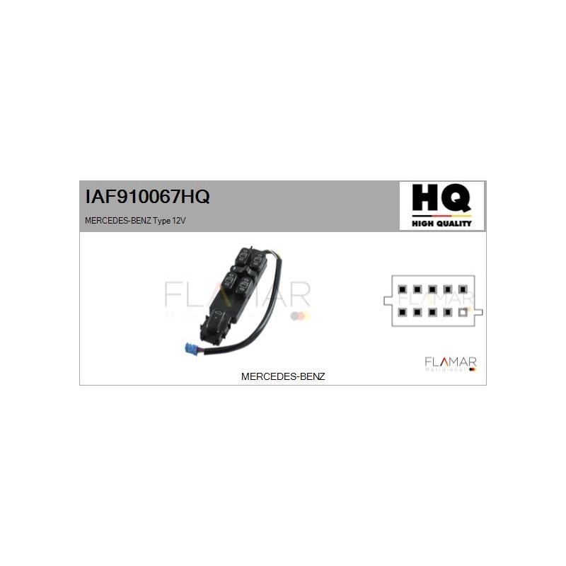 FLAMAR IAF910067HQ Interruptor, elevalunas - 1