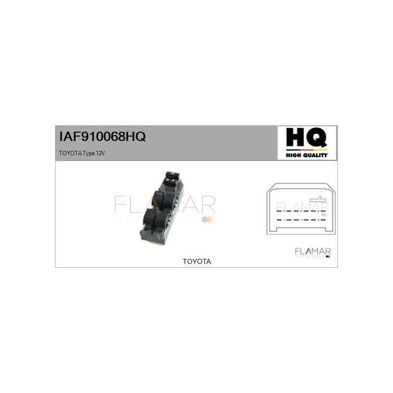 FLAMAR IAF910068HQ Interruptor, elevalunas - 1