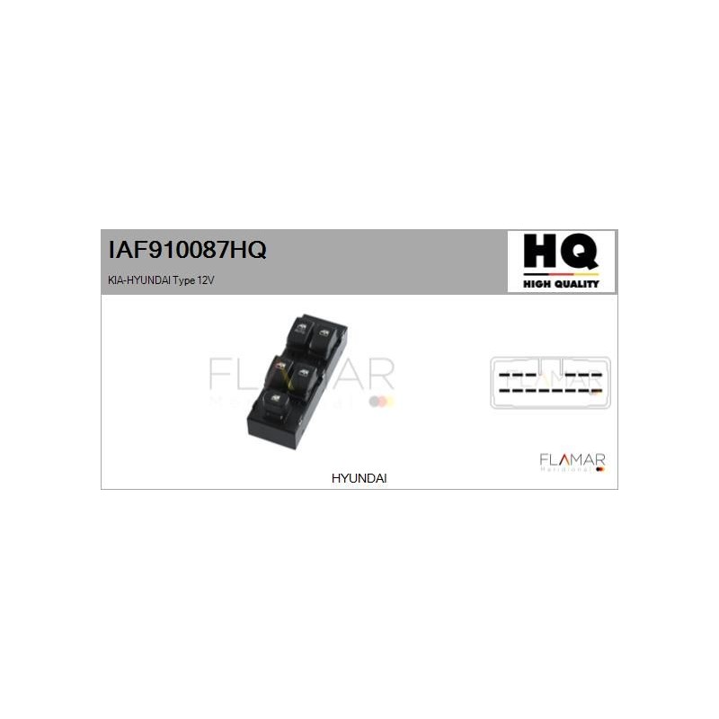 FLAMAR IAF910087HQ Interruptor, elevalunas - 1
