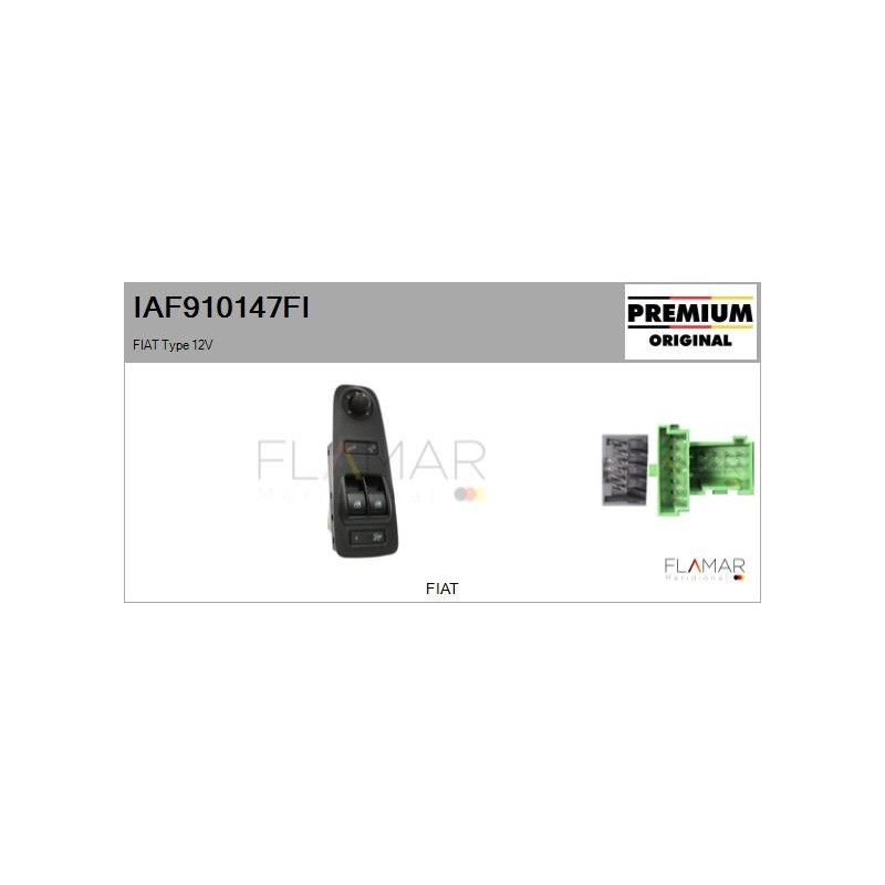 FLAMAR IAF910147FI Interruptor, elevalunas - 1