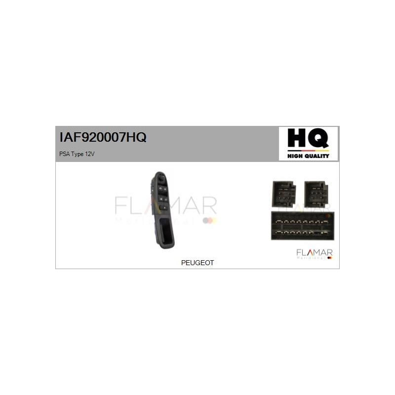 FLAMAR IAF920007HQ Interruptor, elevalunas - 1