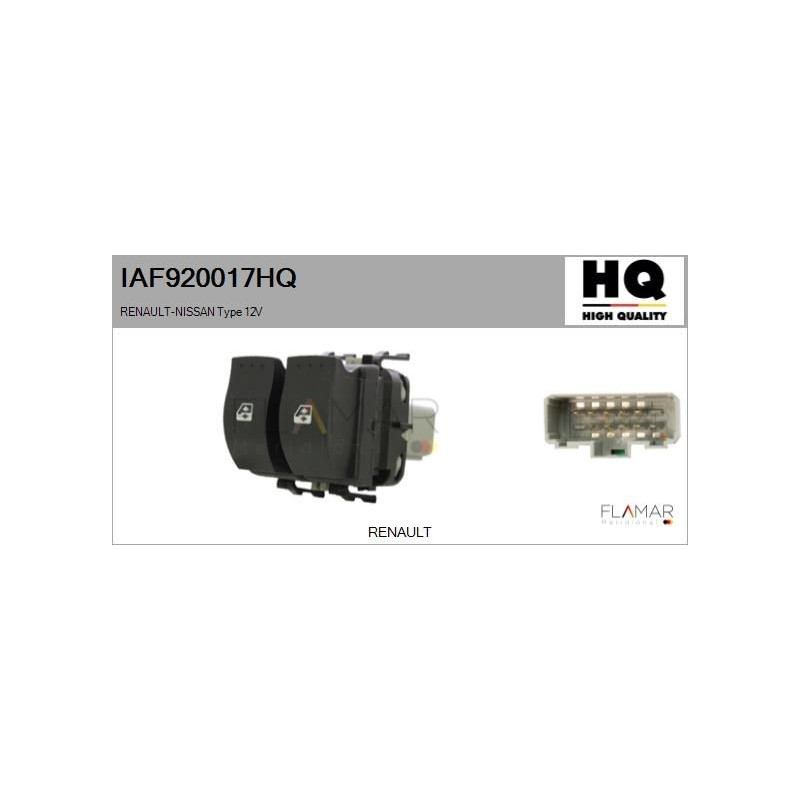 FLAMAR IAF920017HQ Interruptor, elevalunas - 1