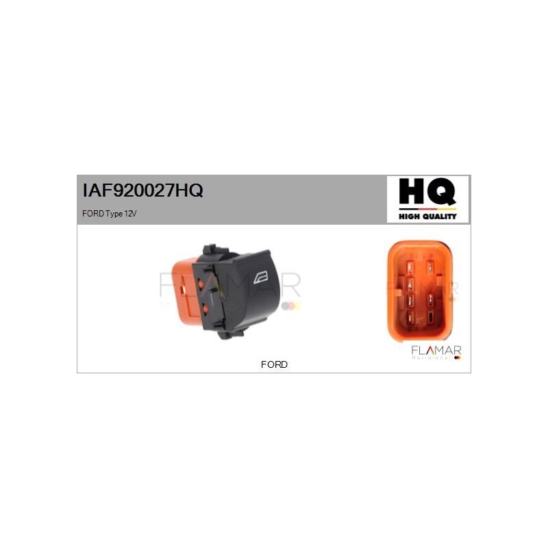FLAMAR IAF920027HQ Interruptor, elevalunas - 1
