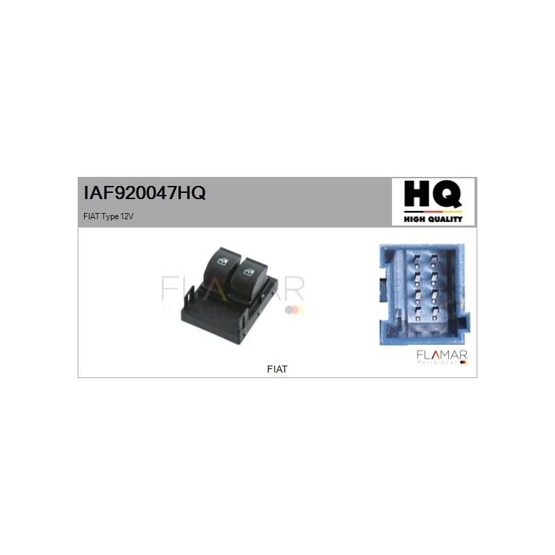 FLAMAR IAF920047HQ Interruptor, elevalunas - 1