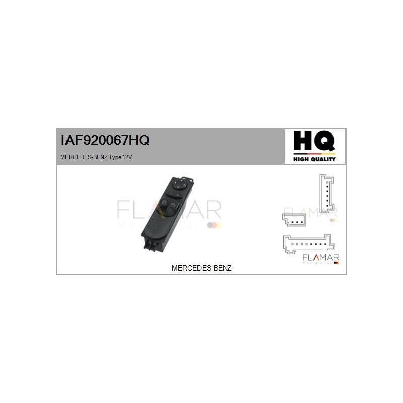 FLAMAR IAF920067HQ Interruptor, elevalunas - 1