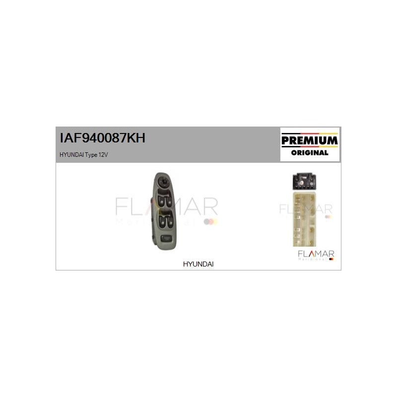 FLAMAR IAF940087KH Interruptor, elevalunas - 1