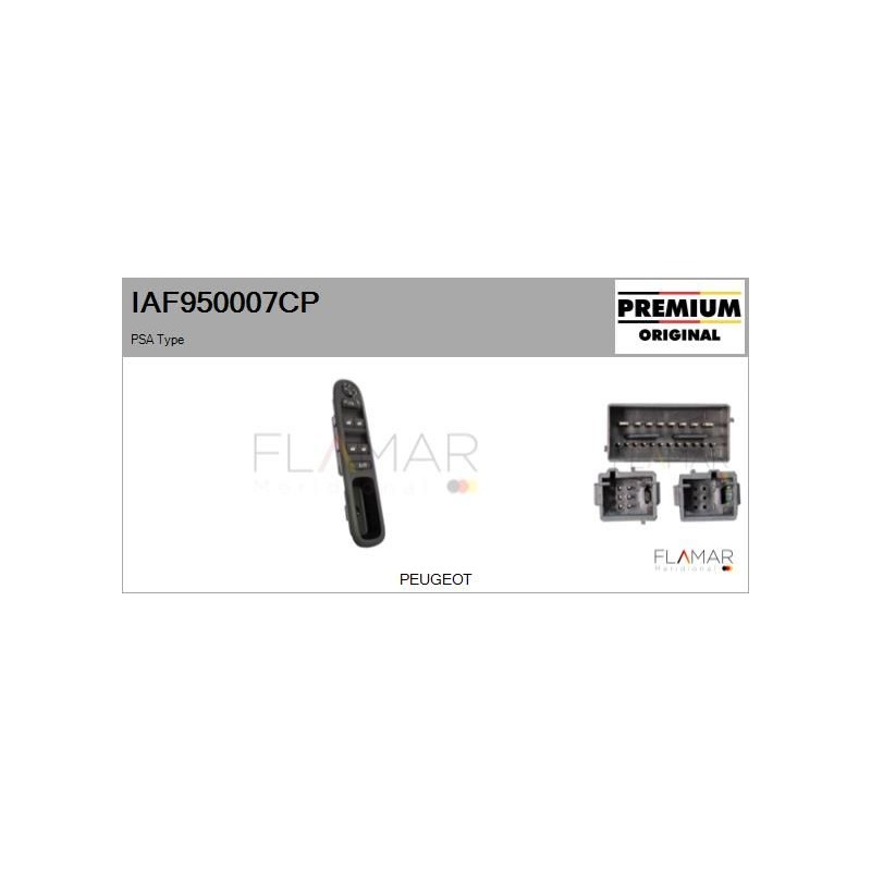FLAMAR IAF950007CP Interruptor, elevalunas - 1
