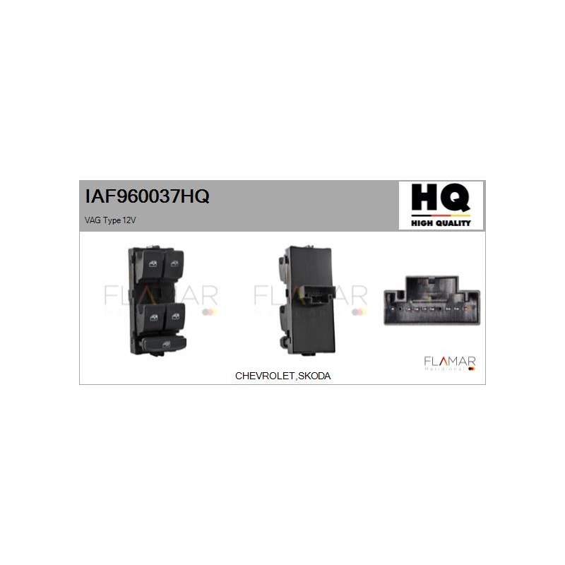 FLAMAR IAF960037HQ Interruptor, elevalunas - 1