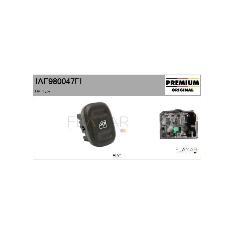 FLAMAR IAF980047FI Interruptor, elevalunas - 1