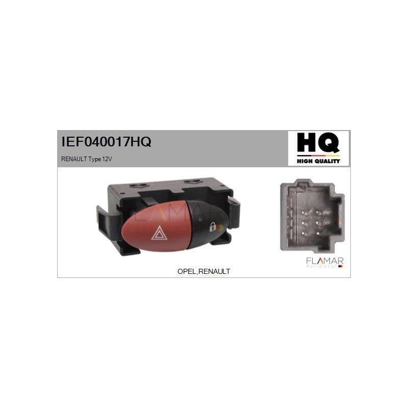 FLAMAR IEF040017HQ Interruptor intermitente de aviso - 1