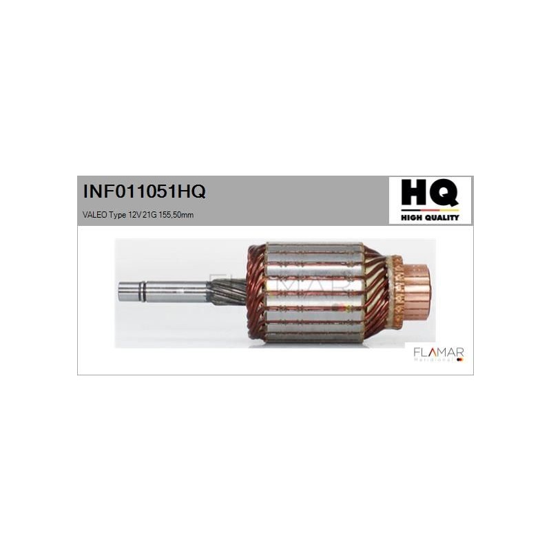 FLAMAR INF011051HQ Inducido, motor de arranque - 1