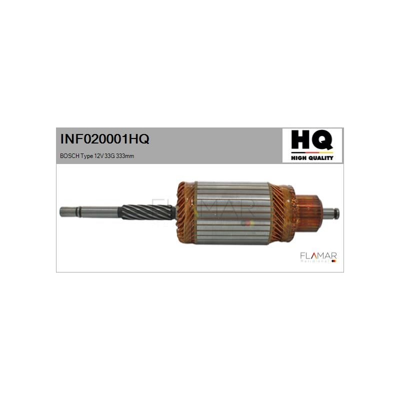 FLAMAR INF020001HQ Inducido, motor de arranque - 1