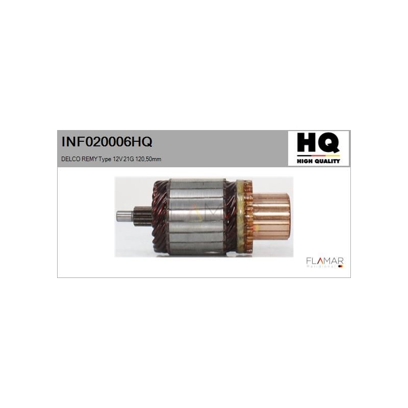 FLAMAR INF020006HQ Inducido, motor de arranque - 1