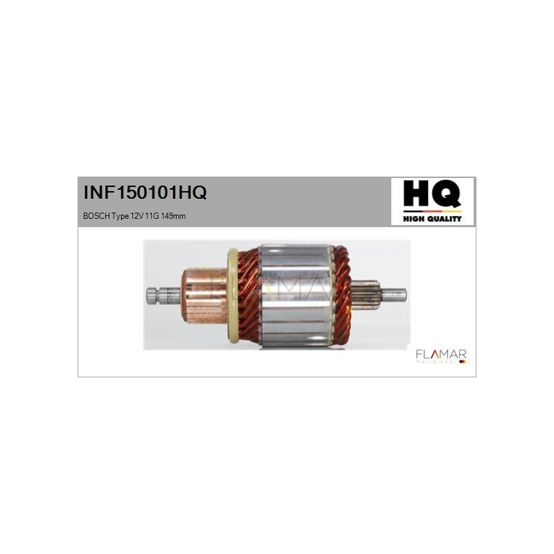 FLAMAR INF150101HQ Inducido, motor de arranque - 1